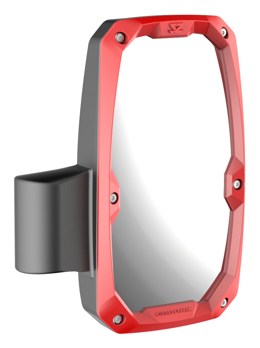 Embark Mirror Red Trim Kit