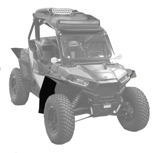 2015+ Polaris RZR 900S | Trail S SuperATV Fender Extensions - MAX Coverage
