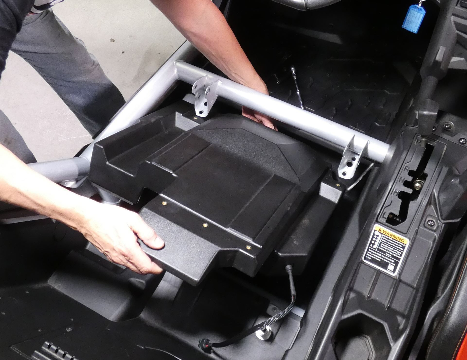 Can-Am X3 Driver Side Subwoofer Enclosure