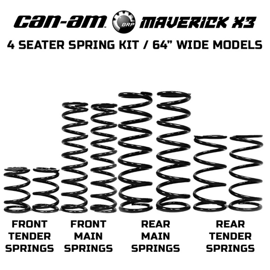 Can-Am Maverick X3 Max X DS Spring Kit (2017-2020)