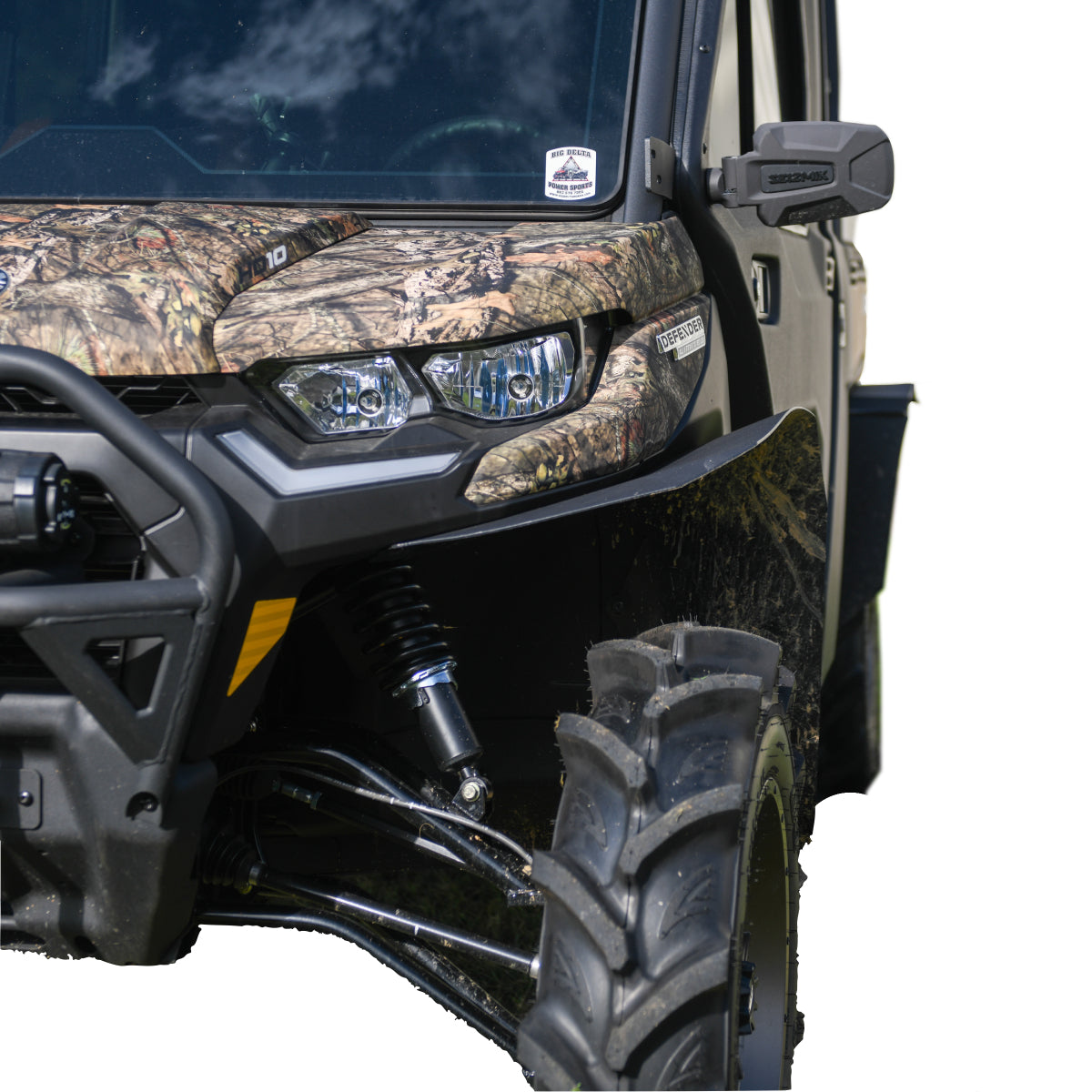 2016-2022 Can-Am Defender Ultra Max Coverage Fender Flares