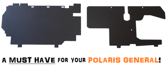 2016-2022 Polaris General 1000 (Non XP) Battery Guard & Gas Tank Protection Panels