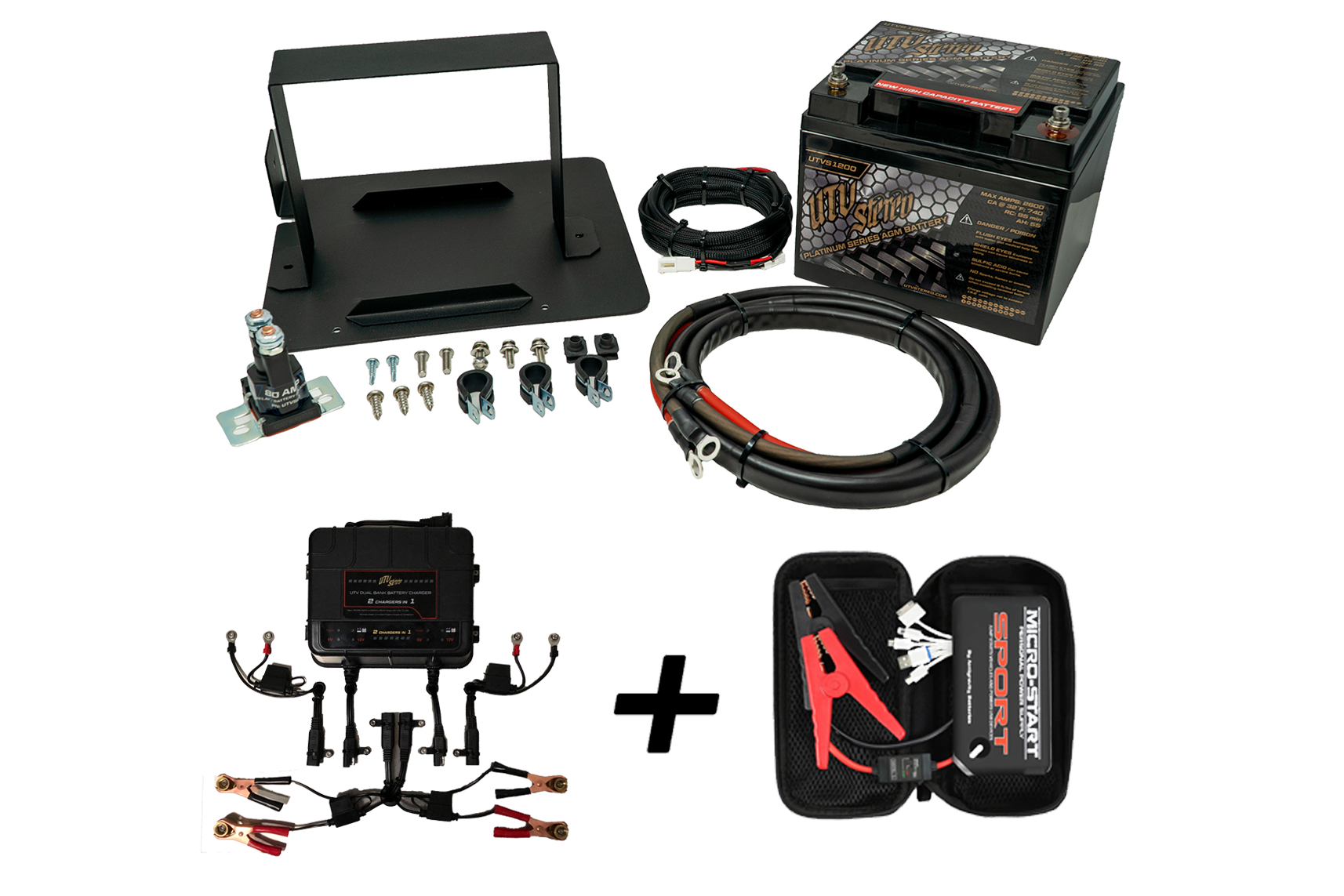 Can-Am Defender 2nd Battery Kit