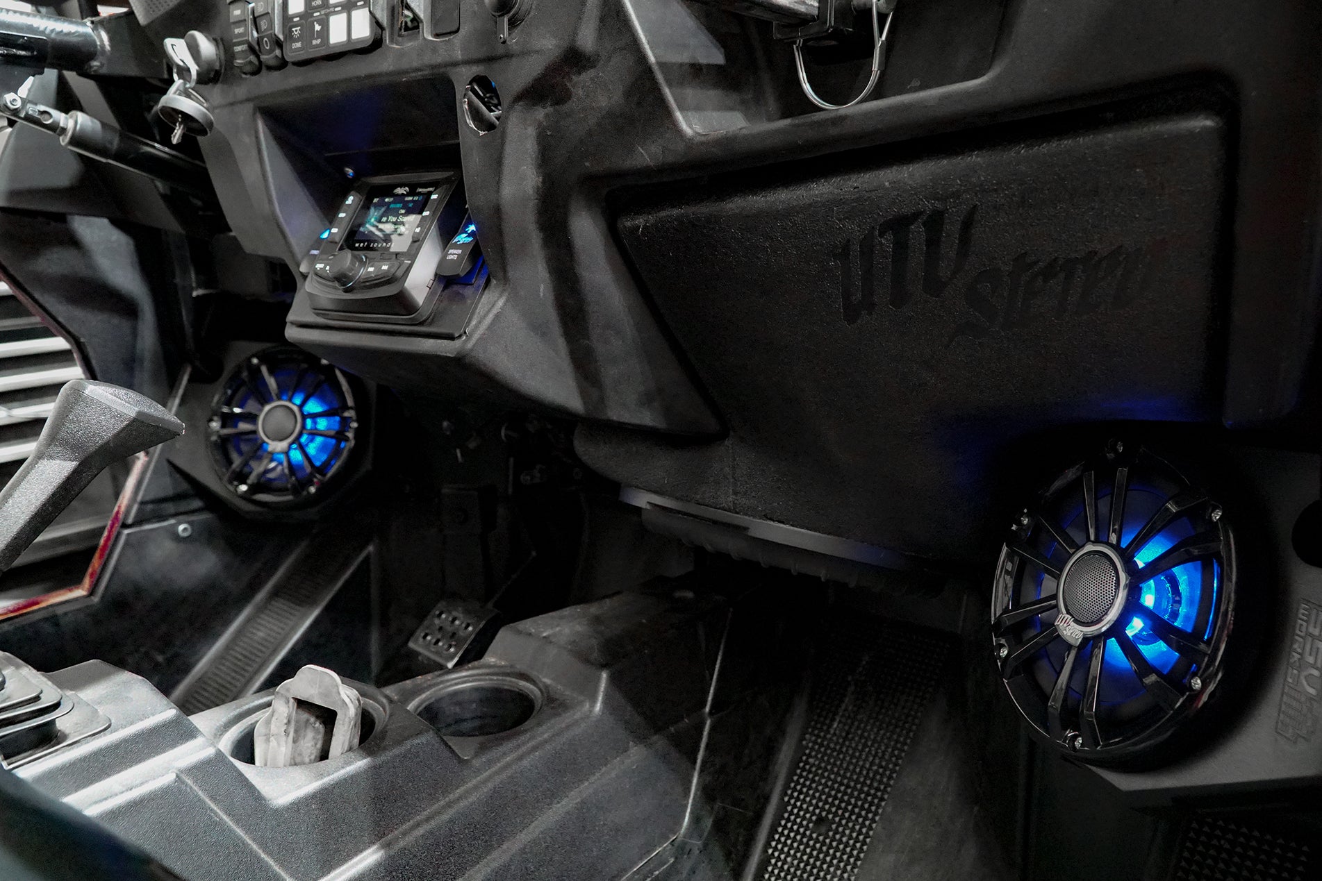 Polaris RZR UTV Stereo Stage 8 Stereo System