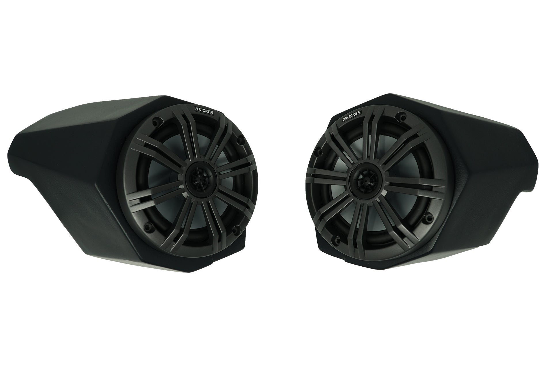Can-Am X3 6.5" Kick Panel Speaker Enclosures by SSV Works - Unloaded