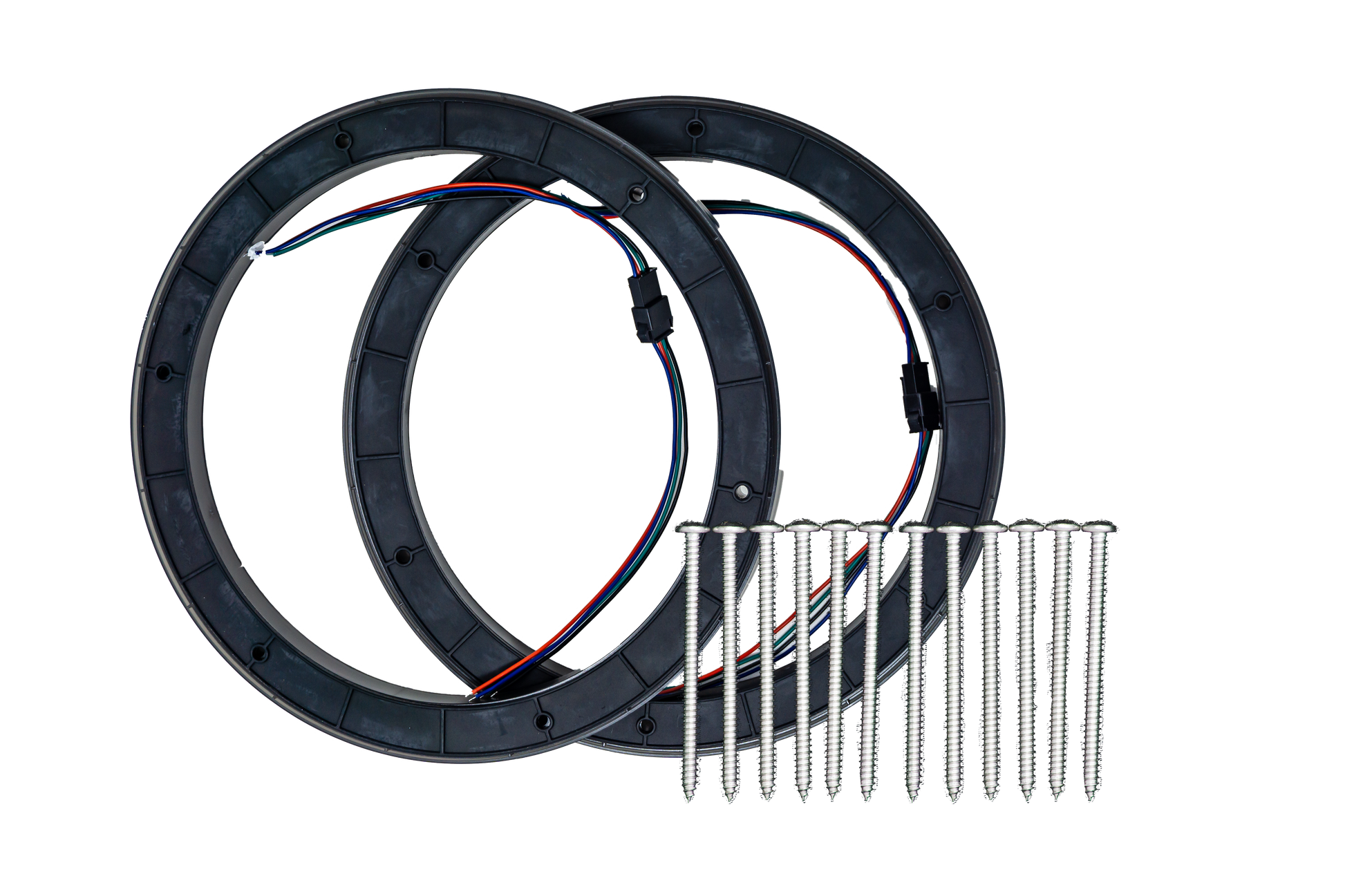 8" RGB LED Speaker Rings (Pair)