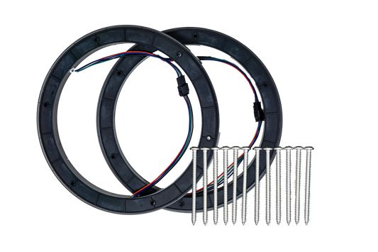8" RGB LED Speaker Rings (Pair)