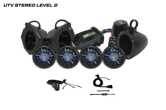 Polaris RZR UTV Stereo Level 2 Stereo System