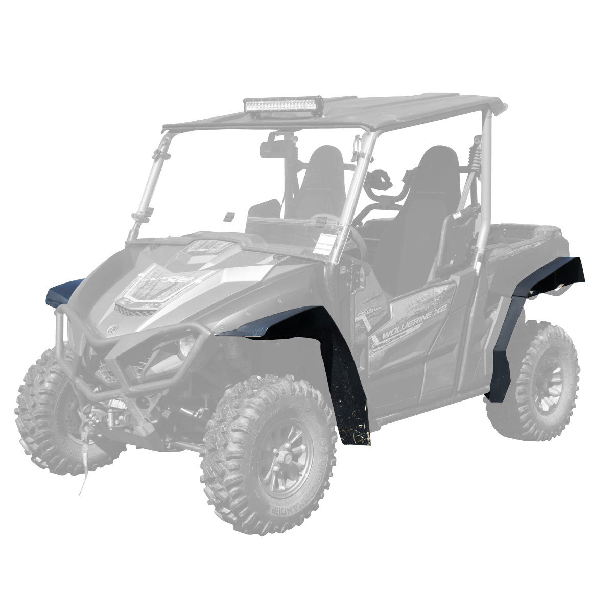 Yamaha Wolverine X2 Super Max Coverage Fender Flares (Base Model)(2019-2020)