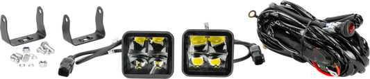 3" Stealth Light Pod Pair | Flood | Open Trail LED