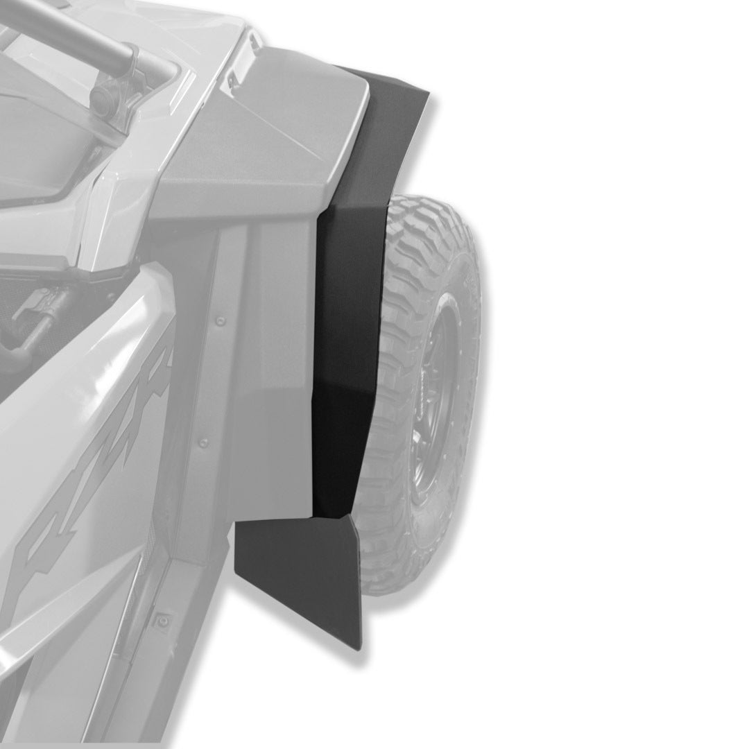 2022+ Polaris RZR Pro and Turbo R OEM Fender Extensions - Max Coverage