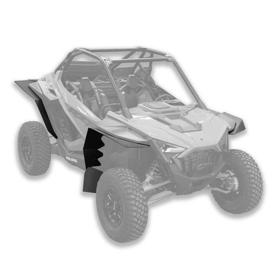 2022+ Polaris RZR Pro and Turbo R OEM Fender Extensions - Max Coverage