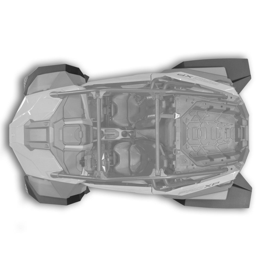 2022+ Polaris RZR Pro and Turbo R OEM Fender Extensions - Max Coverage