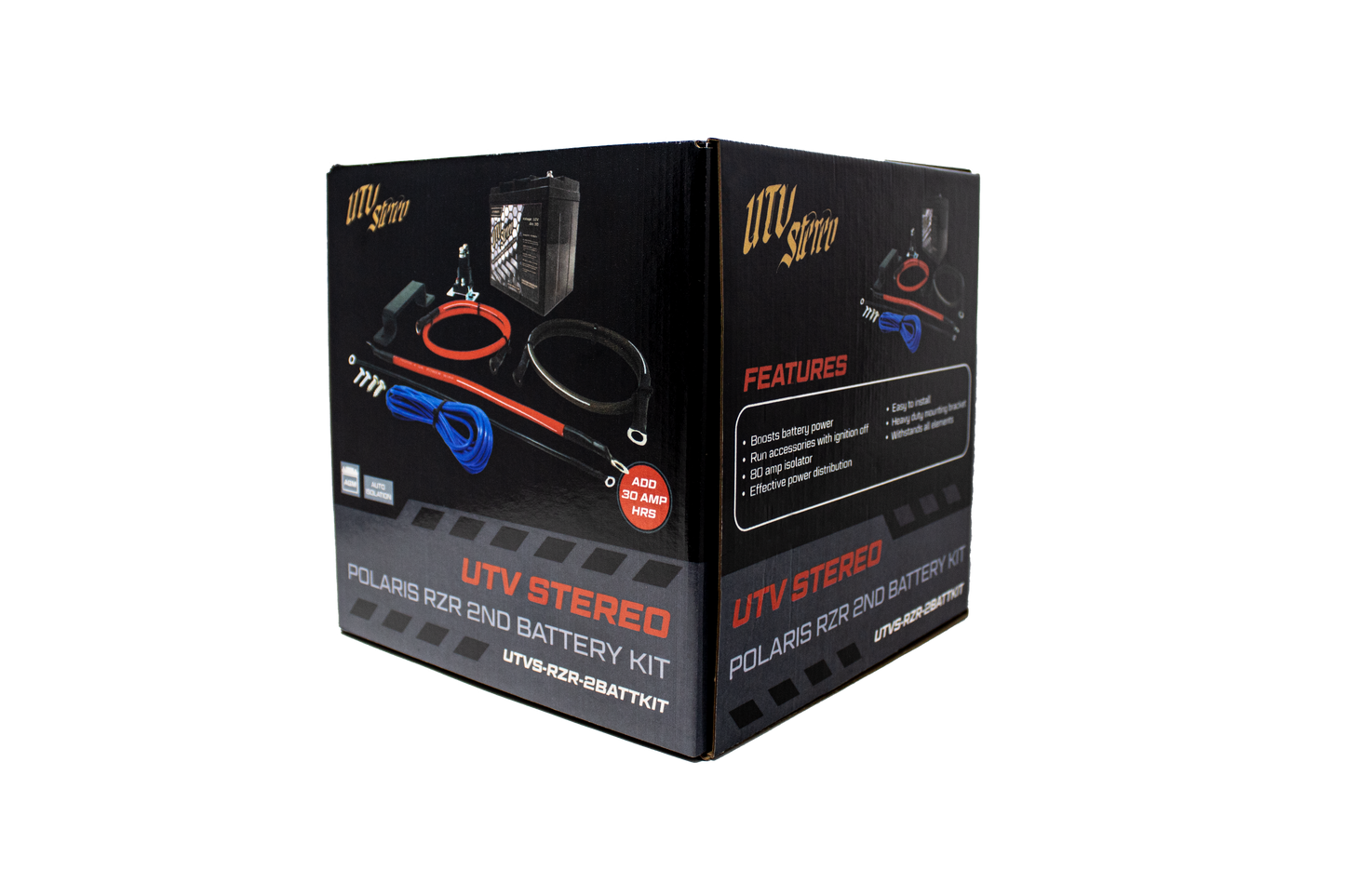 Polaris RZR 2nd Battery Kit