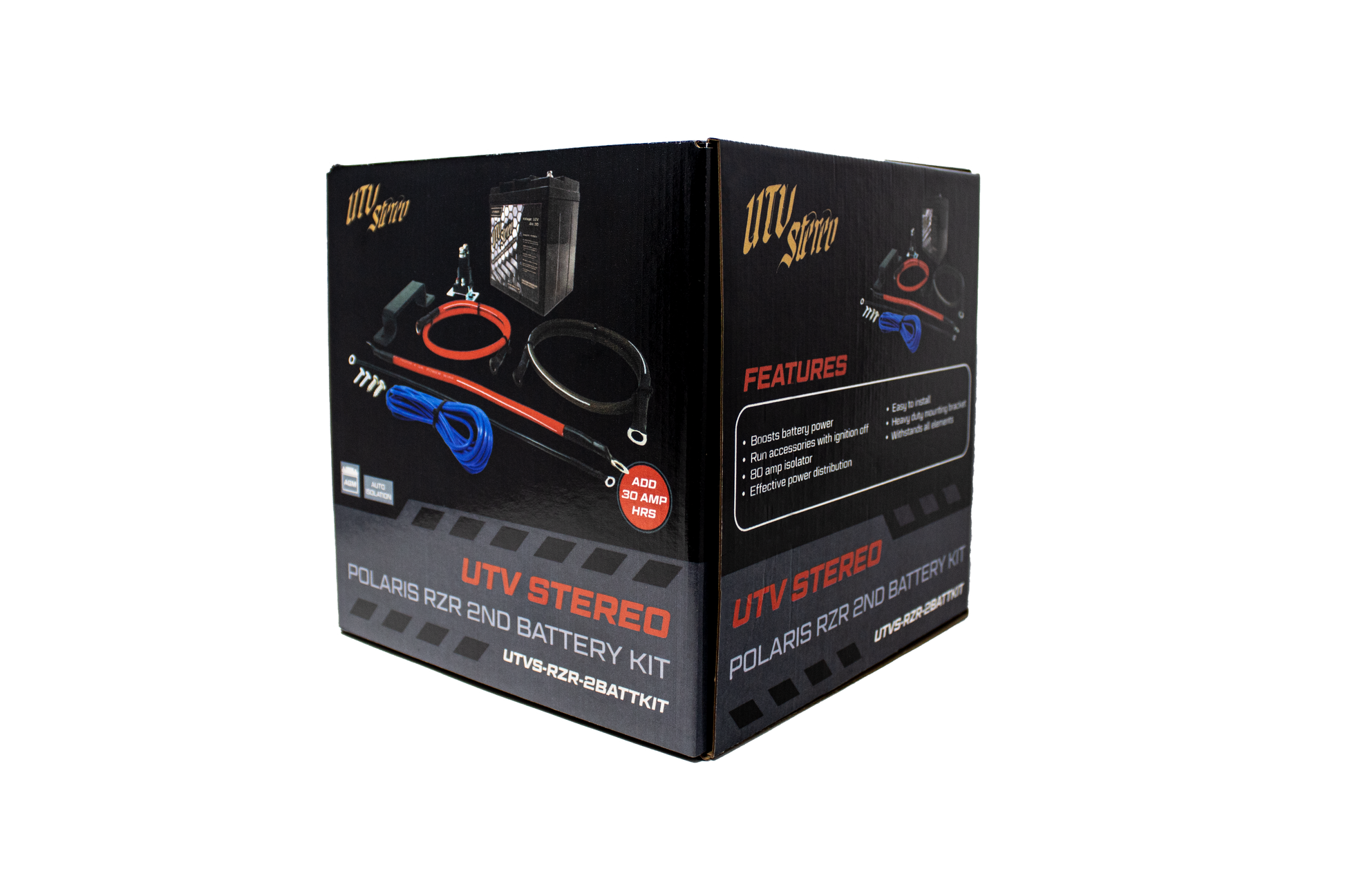 Polaris RZR 2nd Battery Kit