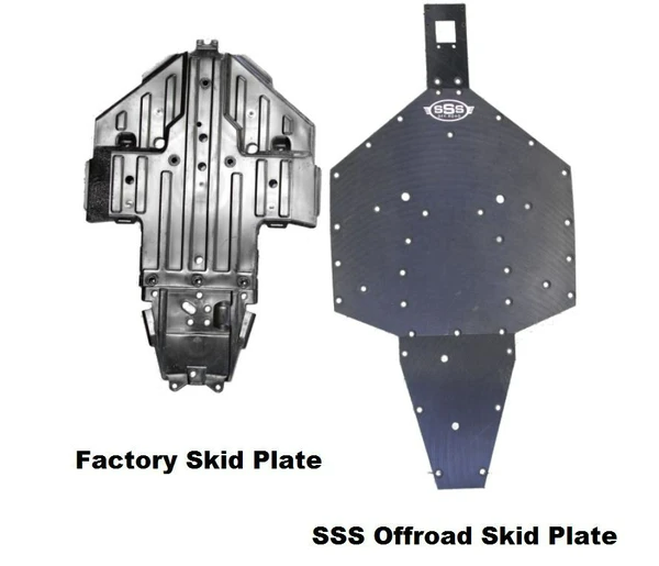 Polaris RZR 900 UHMW Skid Plate