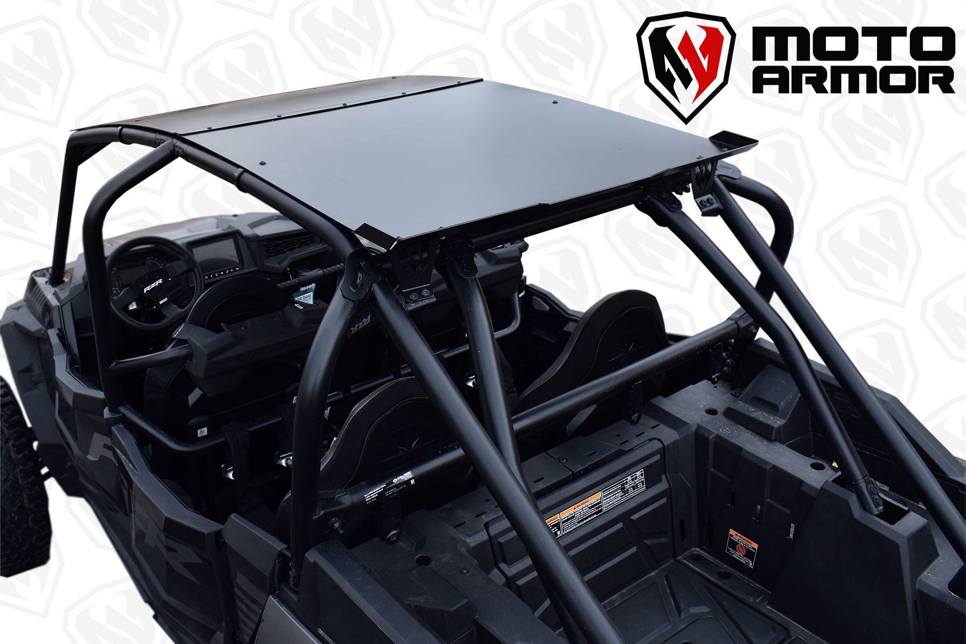 Polaris RZR XP 4 Turbo S Aluminum Roof With Sunroof Black