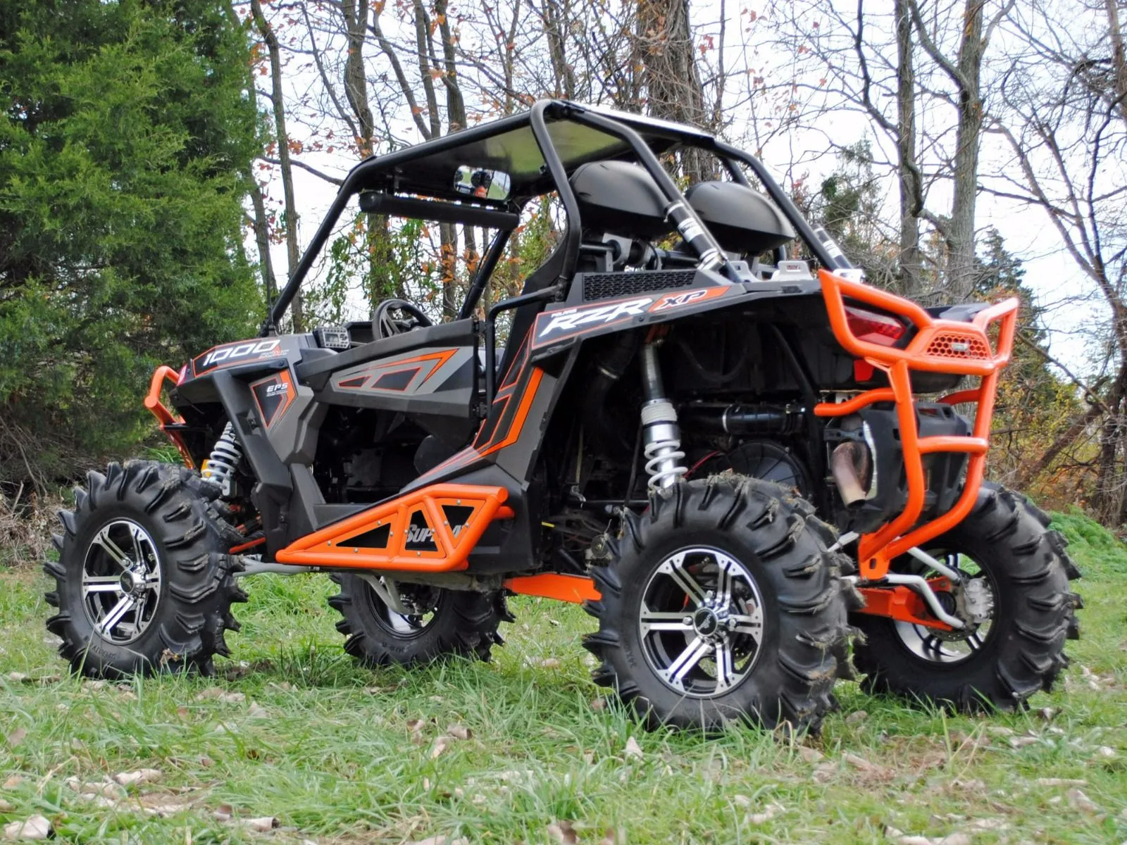 Polaris RZR XP Turbo Heavy Duty Tube Rock Sliders