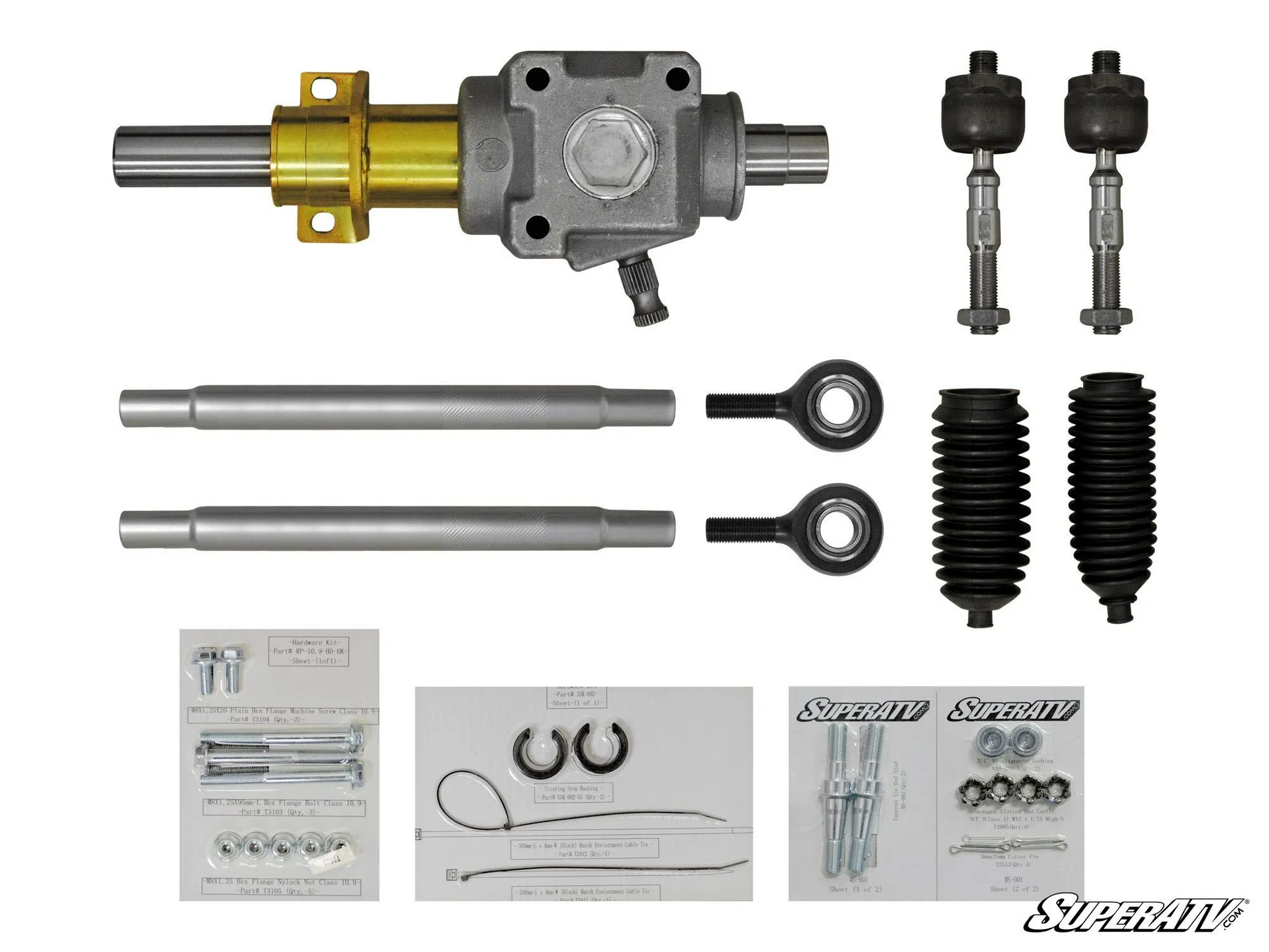 Polaris RZR XP Turbo RackBoss Heavy Duty Rack And Pinion