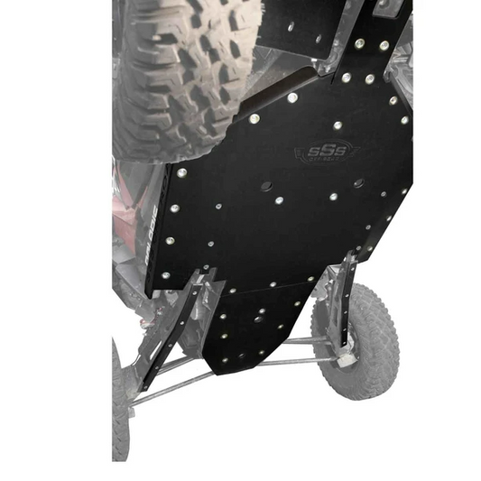 Polaris RZR XP Turbo UHMW Skid Plate