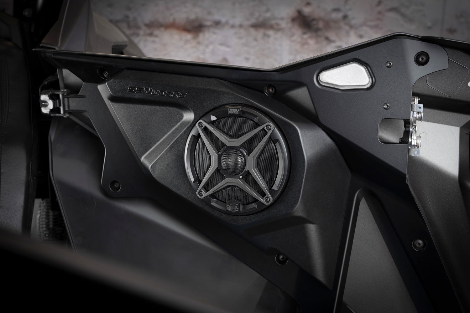 2020-2023 Polaris RZR Pro Rear-Door 6.5in Add-On Speaker-Pods