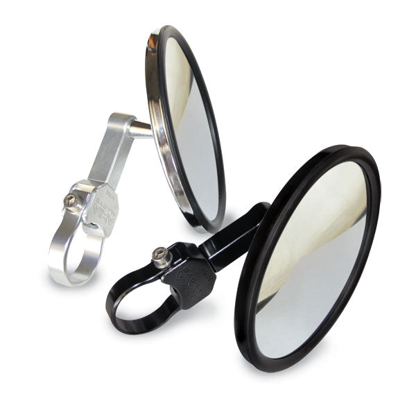 UTV 5.0″ Round CONVEX GLASS Billet Arm Side Mirror