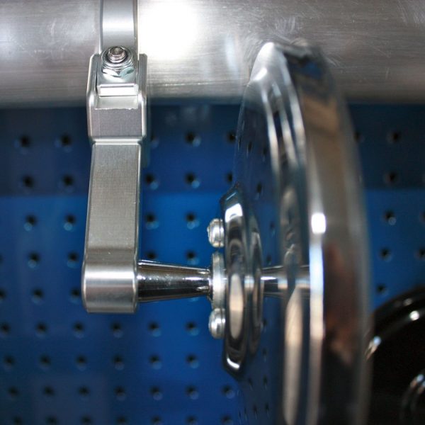 UTV 5.0″ Round CONVEX GLASS Billet Arm Side Mirror