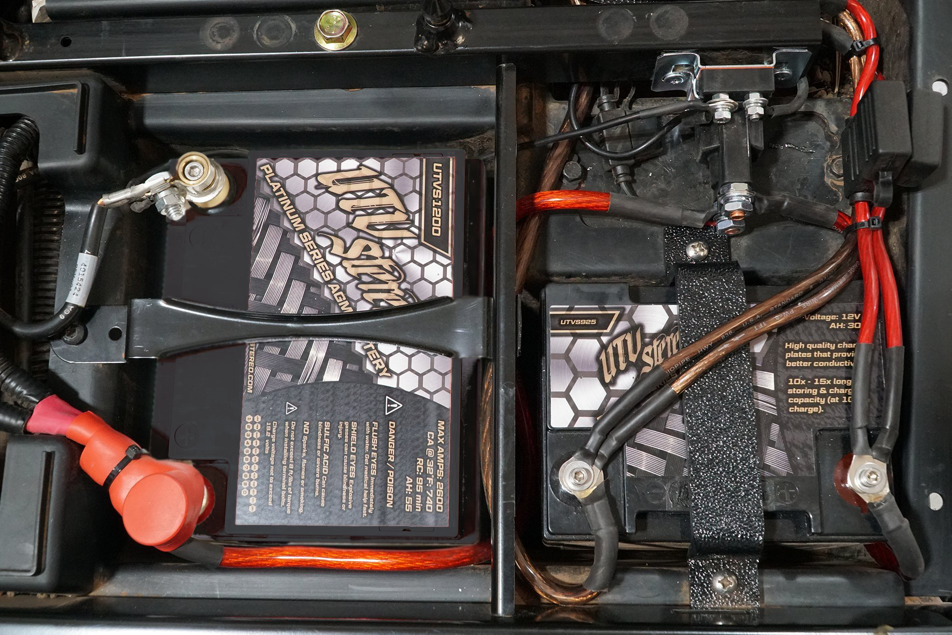 Polaris RZR 2nd Battery Kit