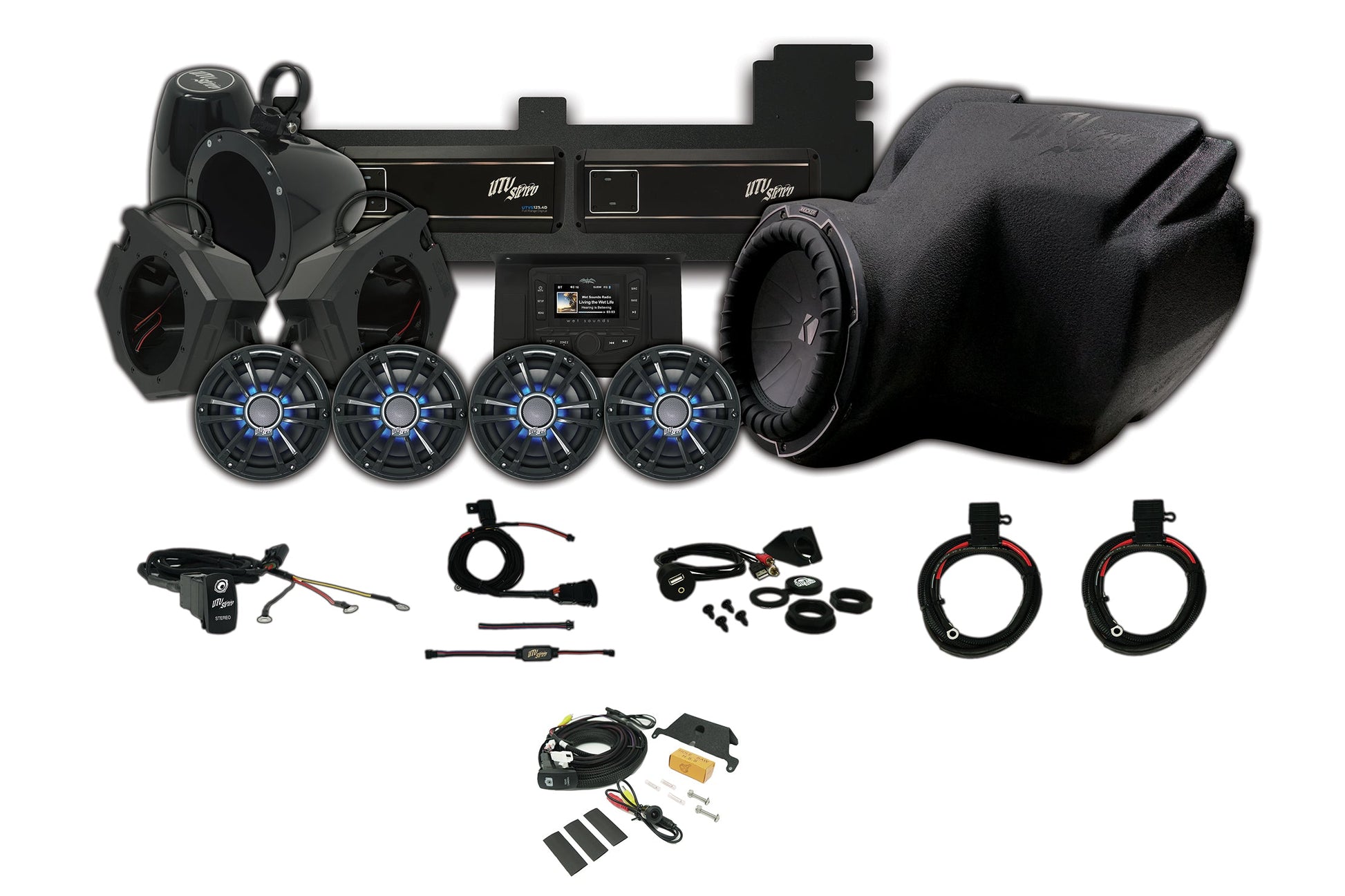 Polaris RZR UTV Stereo Stage 7 Stereo System