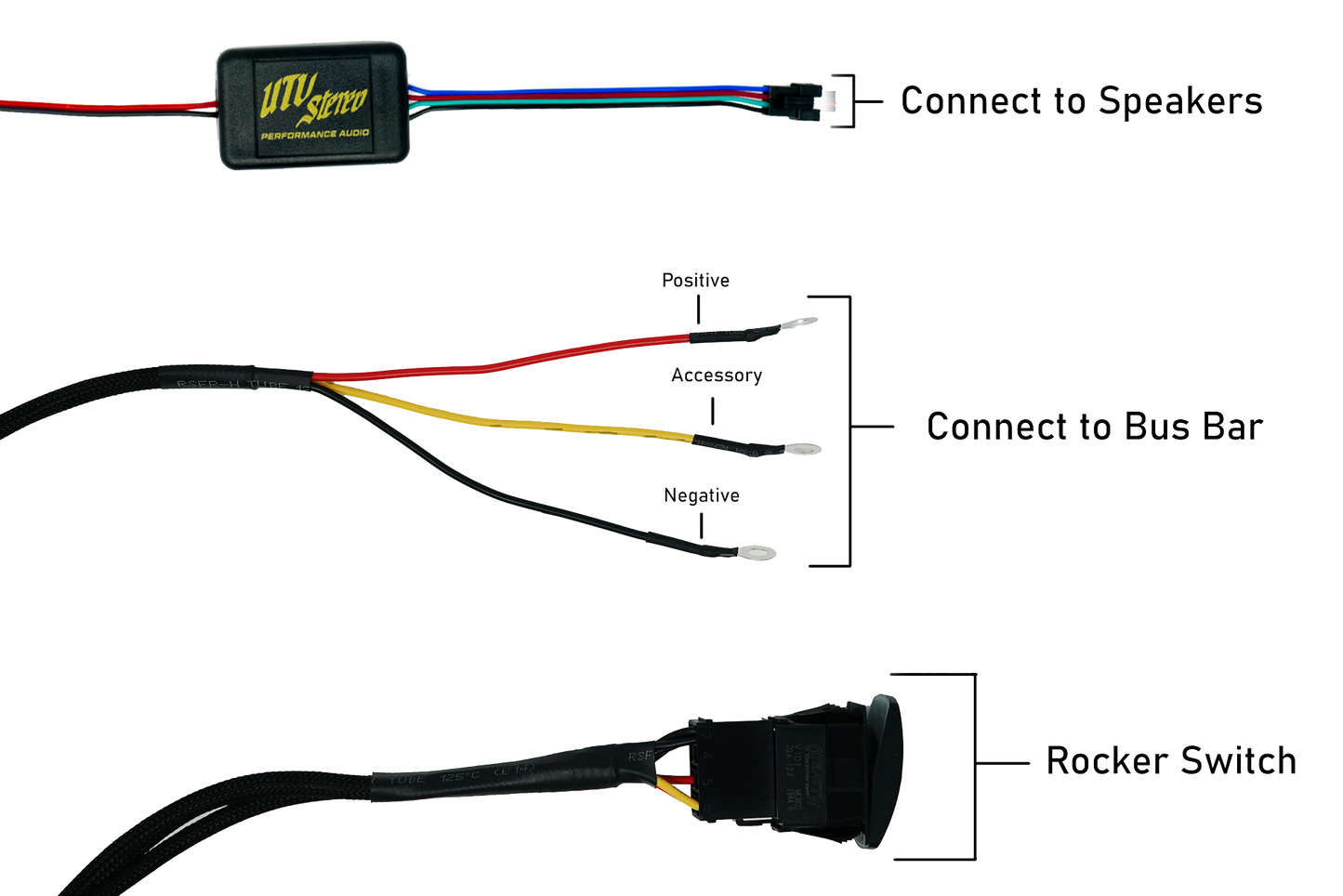UTV Stereo RGB Controller Kit