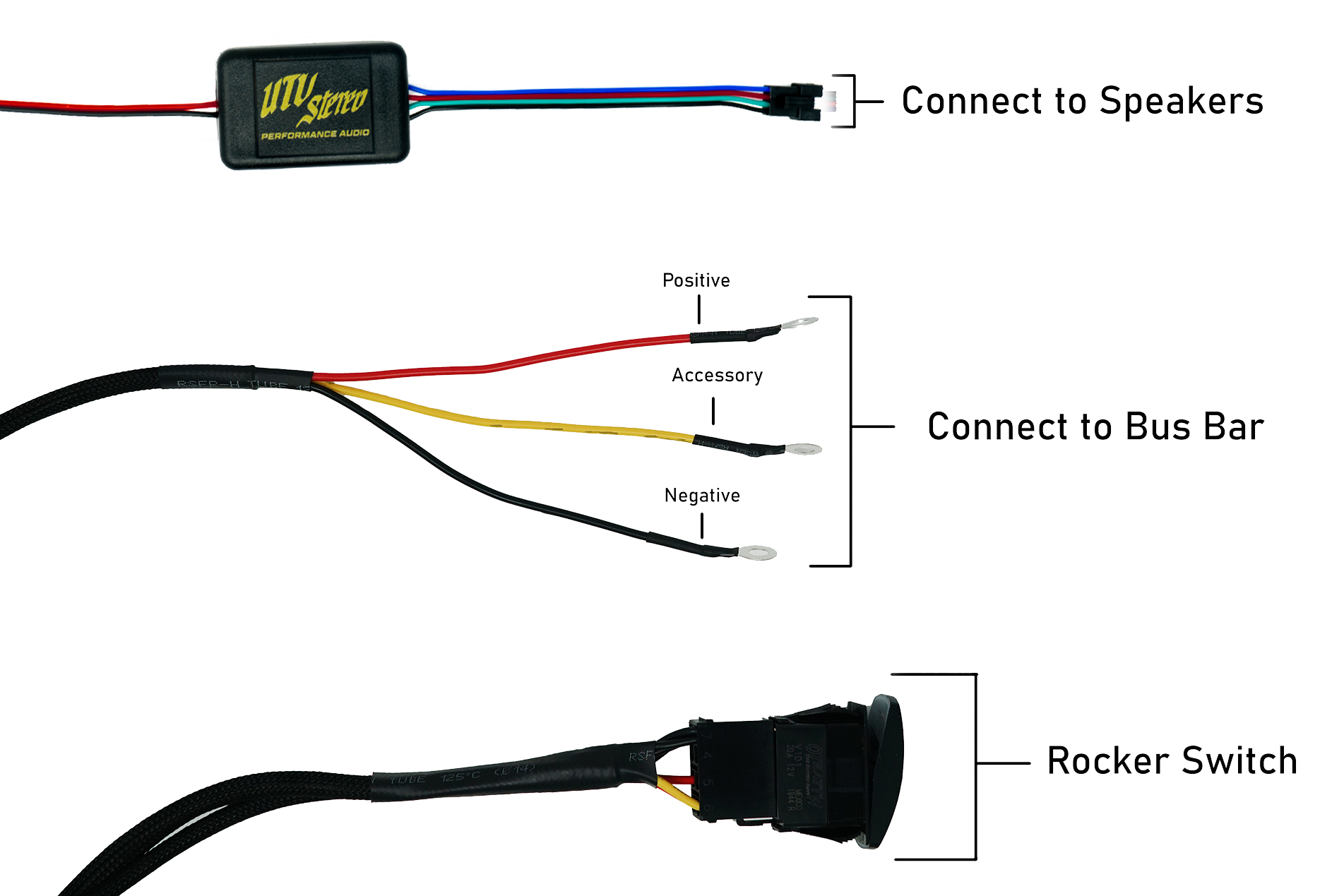 UTV Stereo RGB Controller Kit