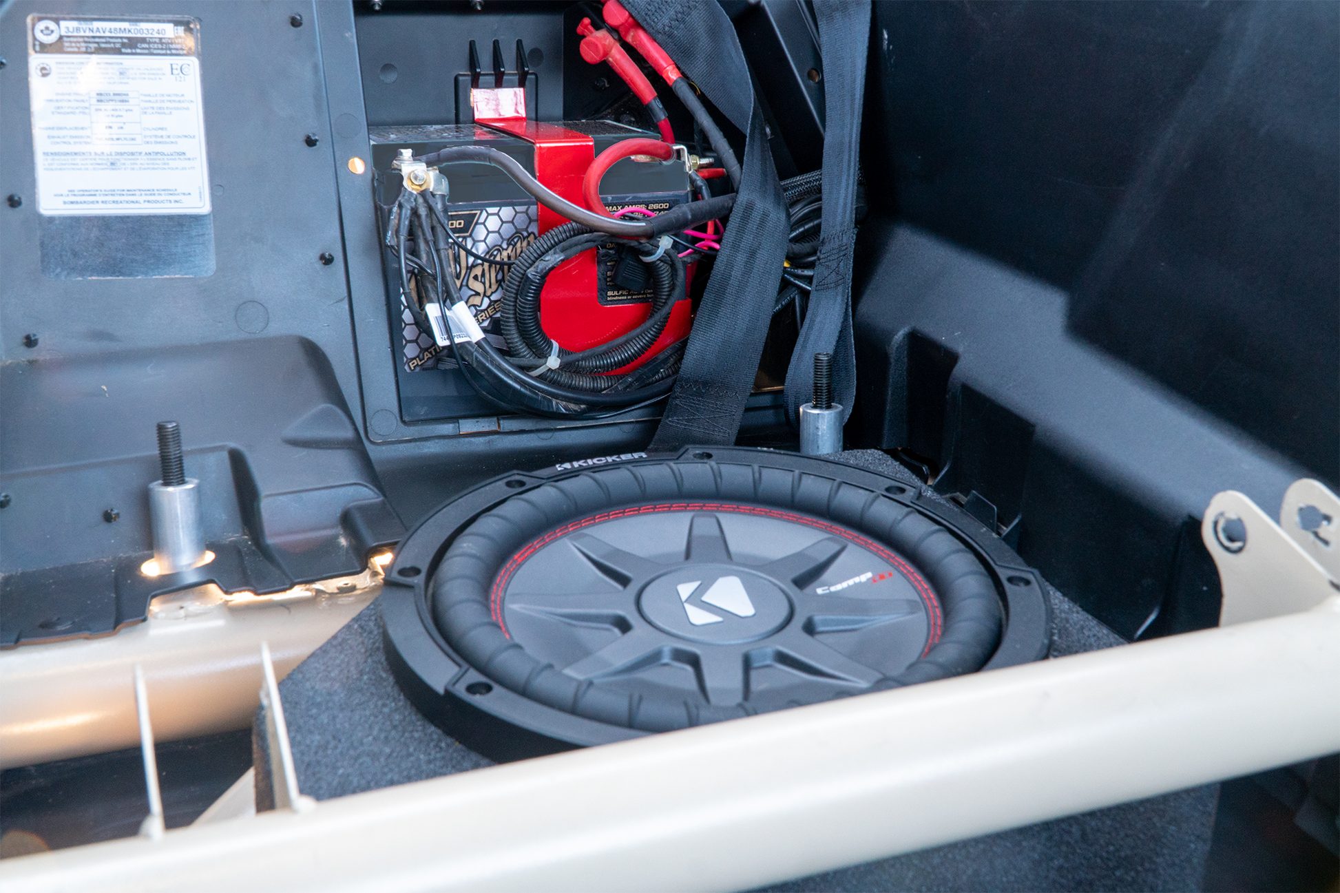 Can-Am X3 BIG Battery Kit