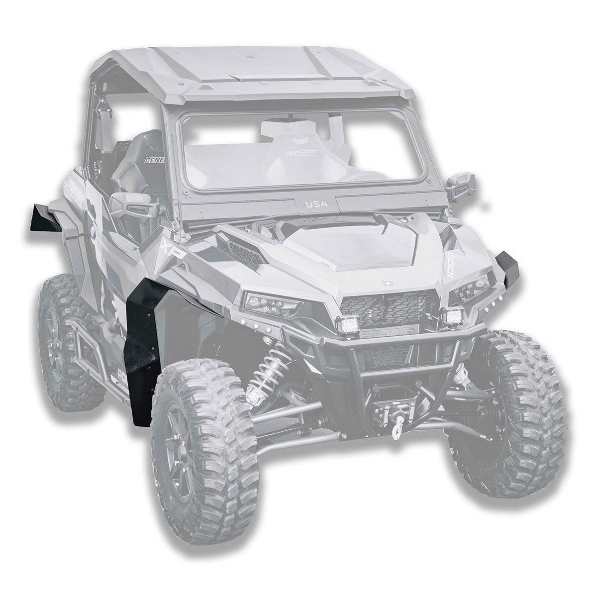 2020 - 2022 Polaris General XP 1000 Super Max Coverage Fender Flares