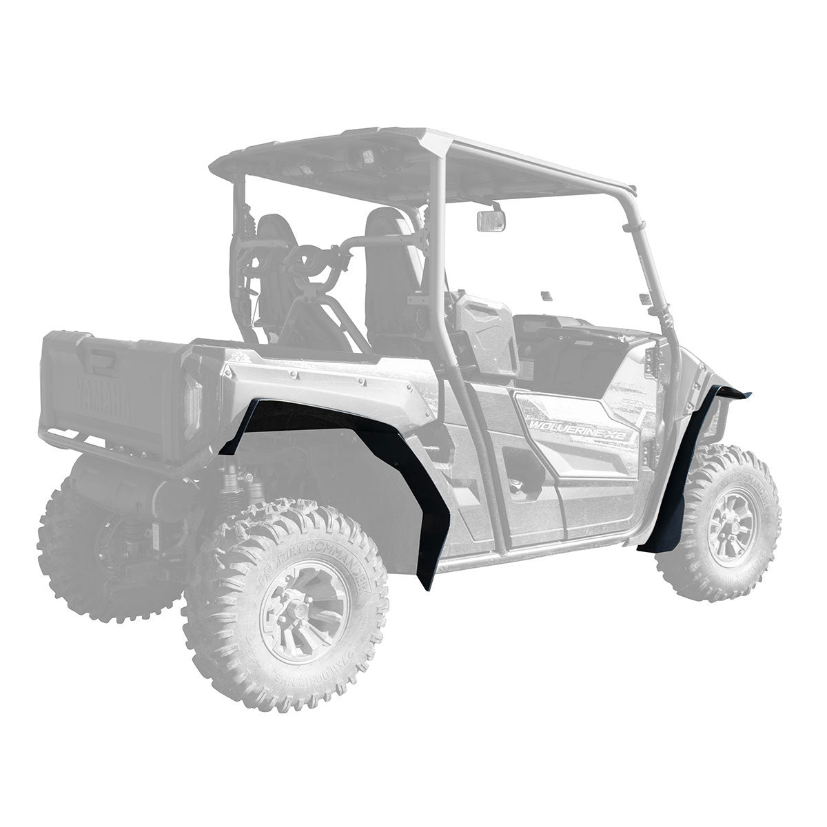 2019-2022 Yamaha Wolverine X2 R-Spec and R-Spec XT-R Max Coverage Fender Flares