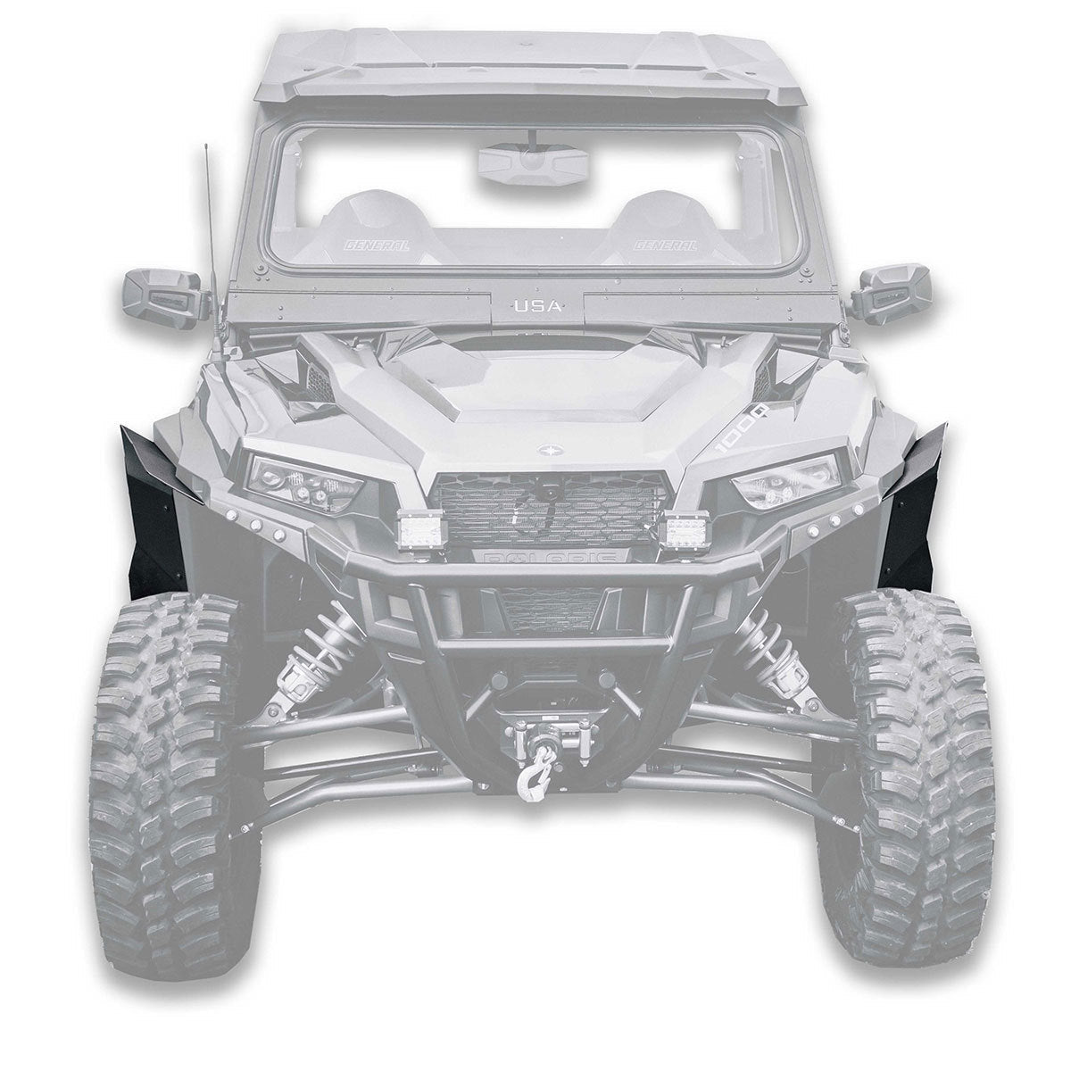 2020 - 2022 Polaris General XP 1000 Super Max Coverage Fender Flares