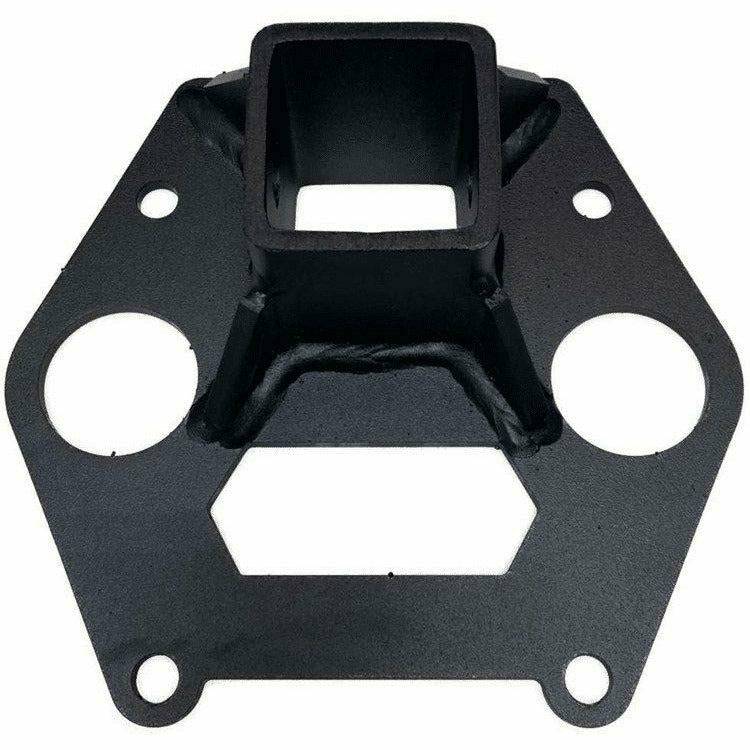 Polaris RZR XP Turbo Radius Rod Plate with Hitch Receiver