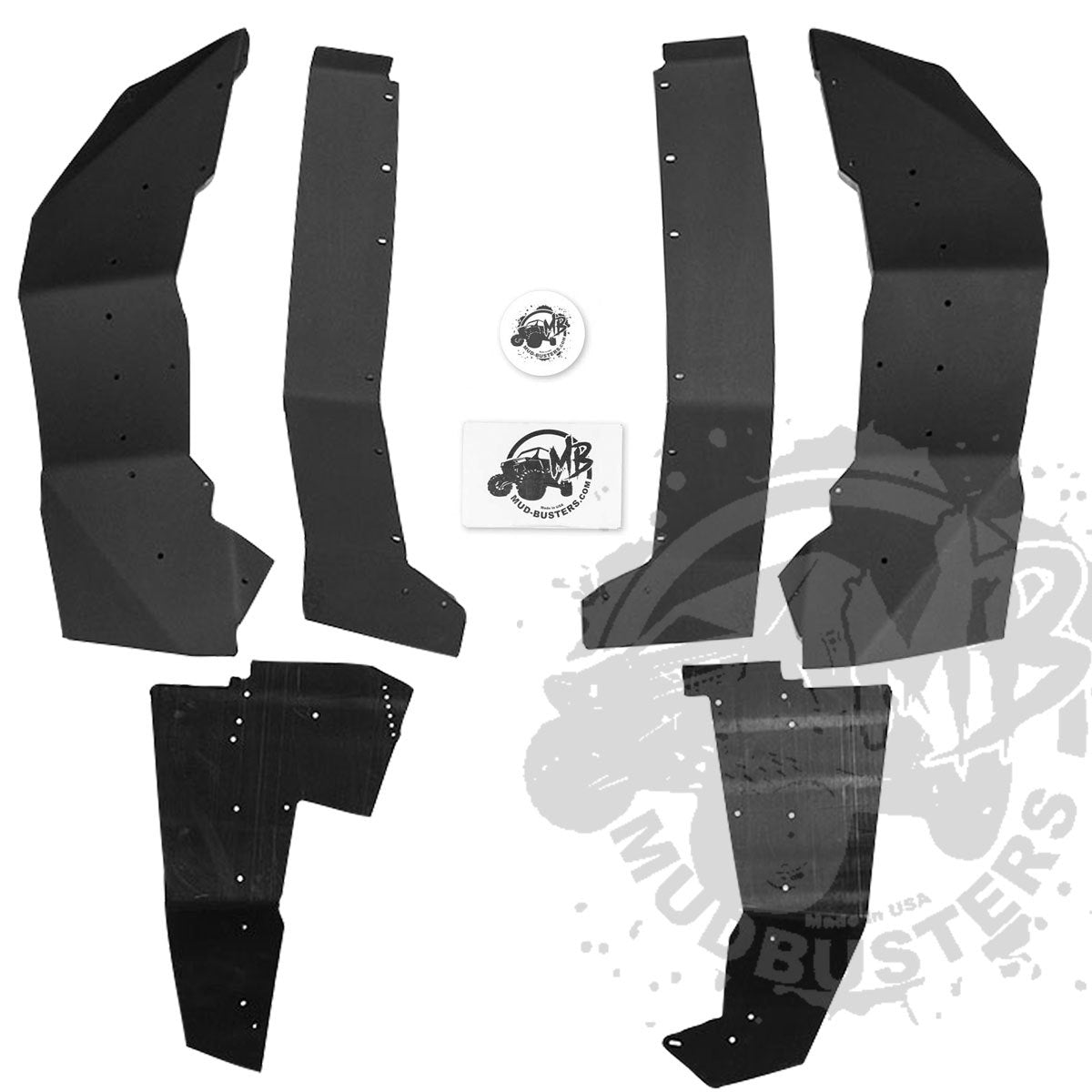 2021-2022 Can-Am Commander Ultra Max Coverage Fender Flares