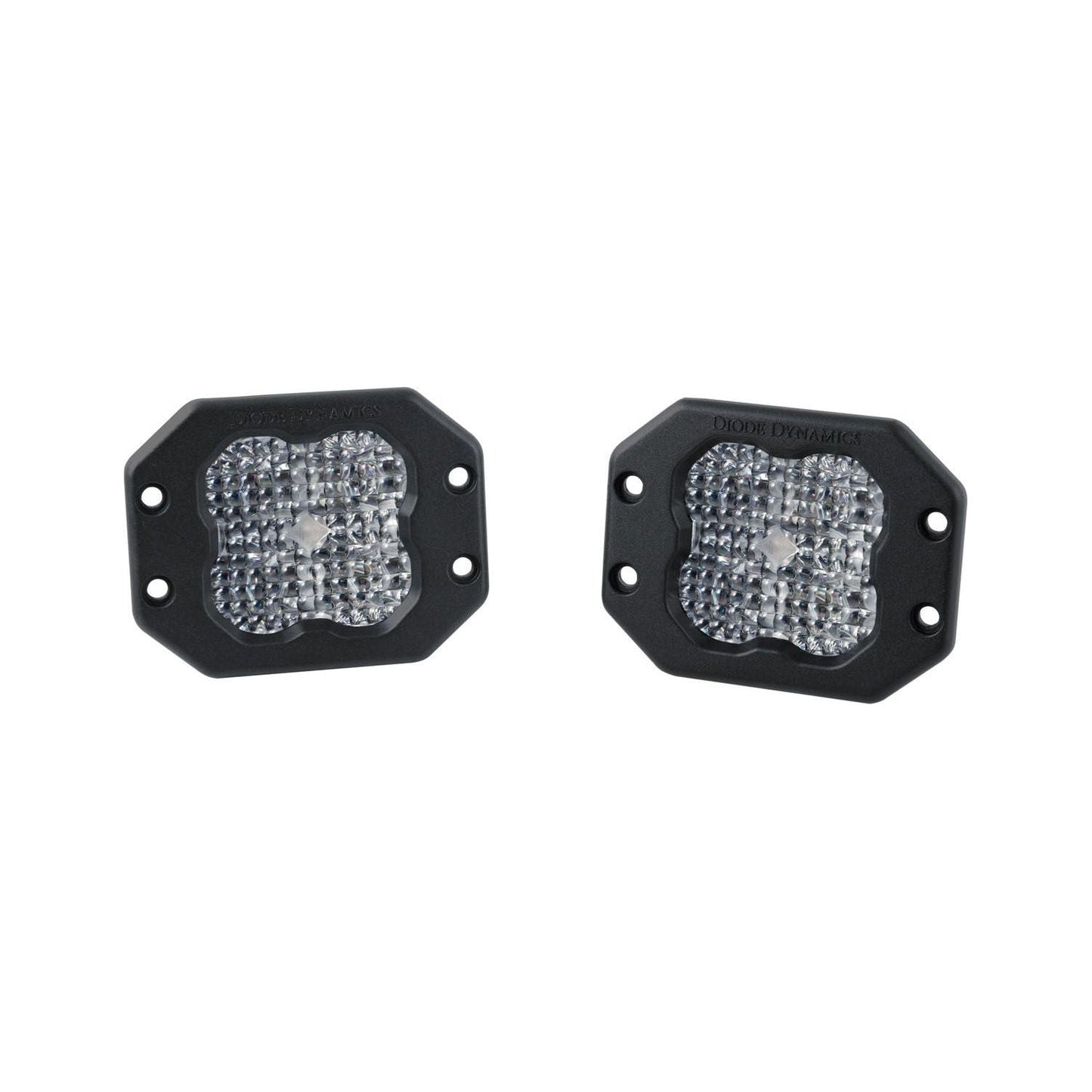 Stage Series 3" White Sport Flush Mount LED Pods (Pair)