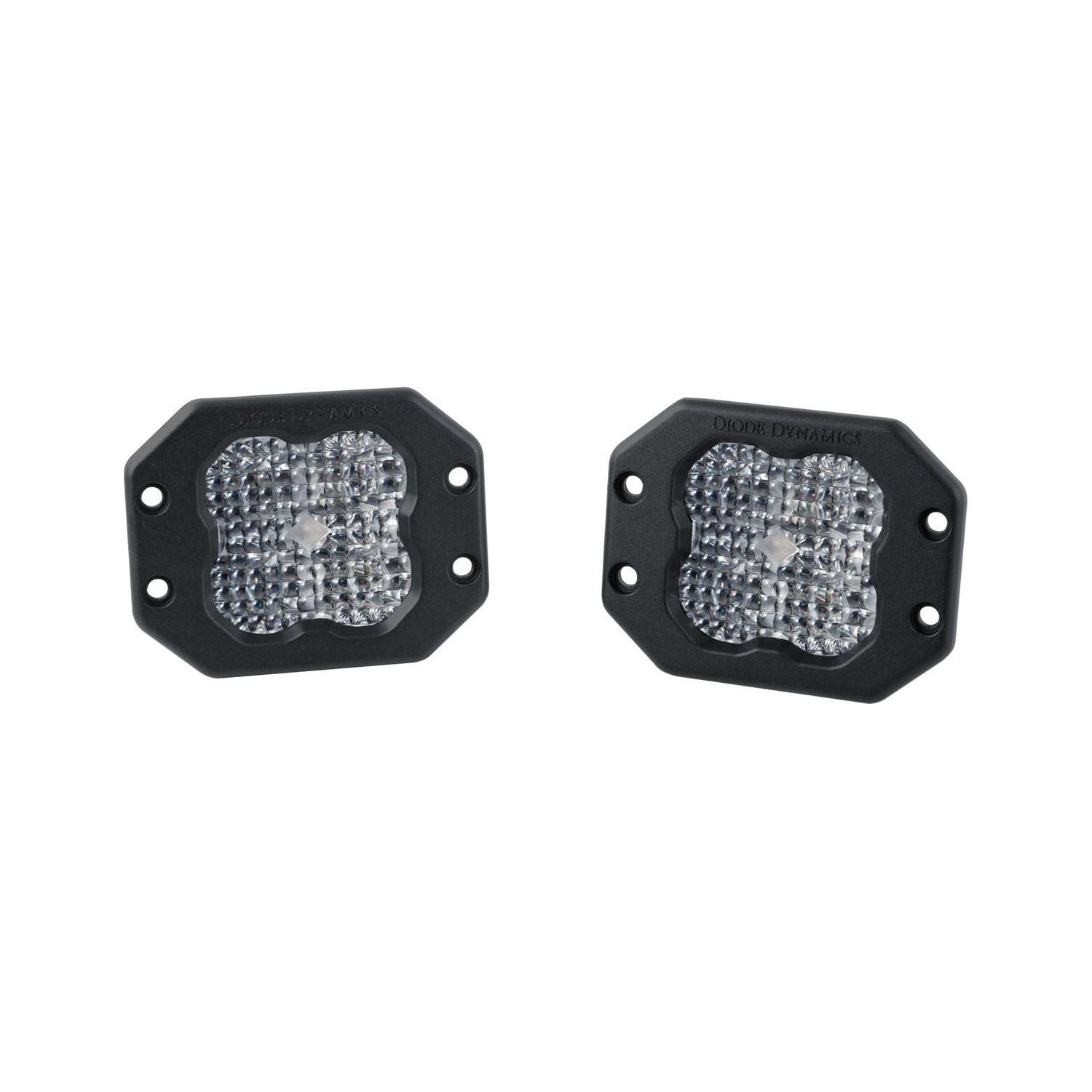 Stage Series 3" White Sport Flush Mount LED Pods (Pair)