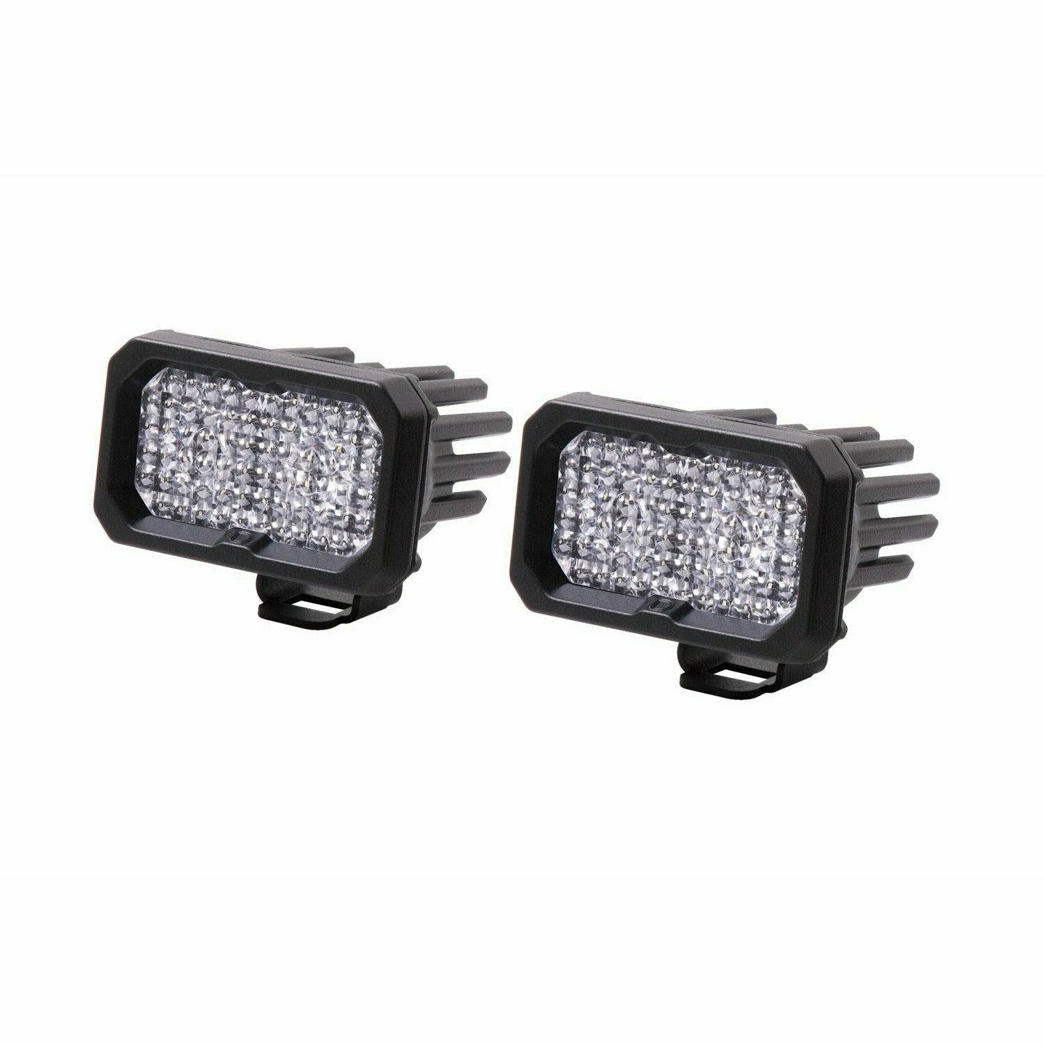 Stage Series 2" White Sport Standard LED Pods (Pair)