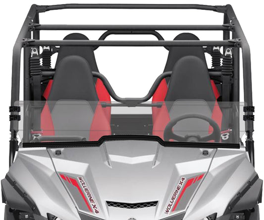 Half Windshield Clr Yam Wolverine X 4