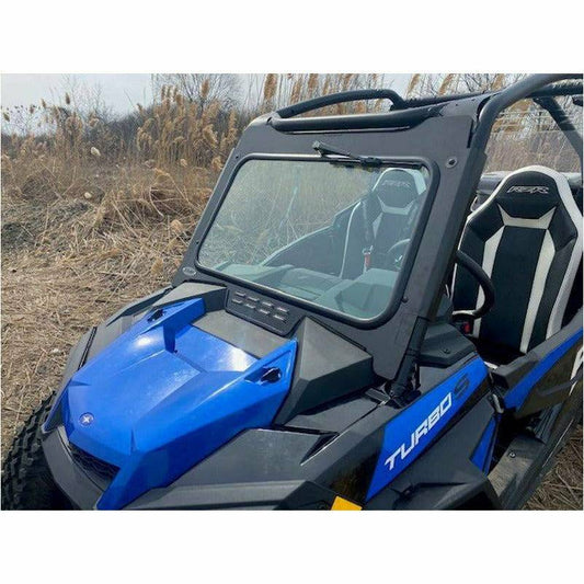 Polaris RZR Turbo S Glass Front Windshield with Wiper
