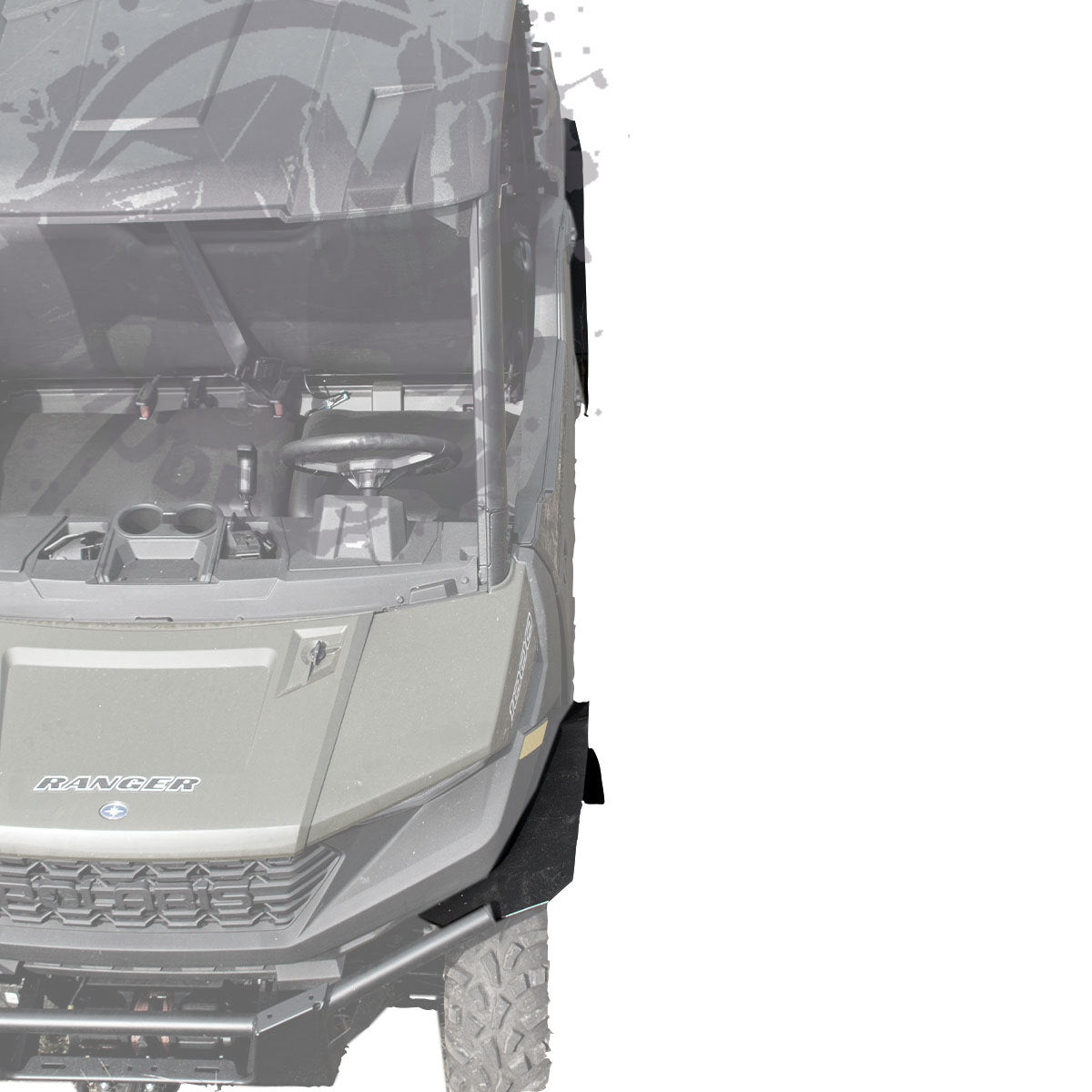 2020-2022 Polaris Ranger 1000 Non XP Super Max Coverage Fender Flares