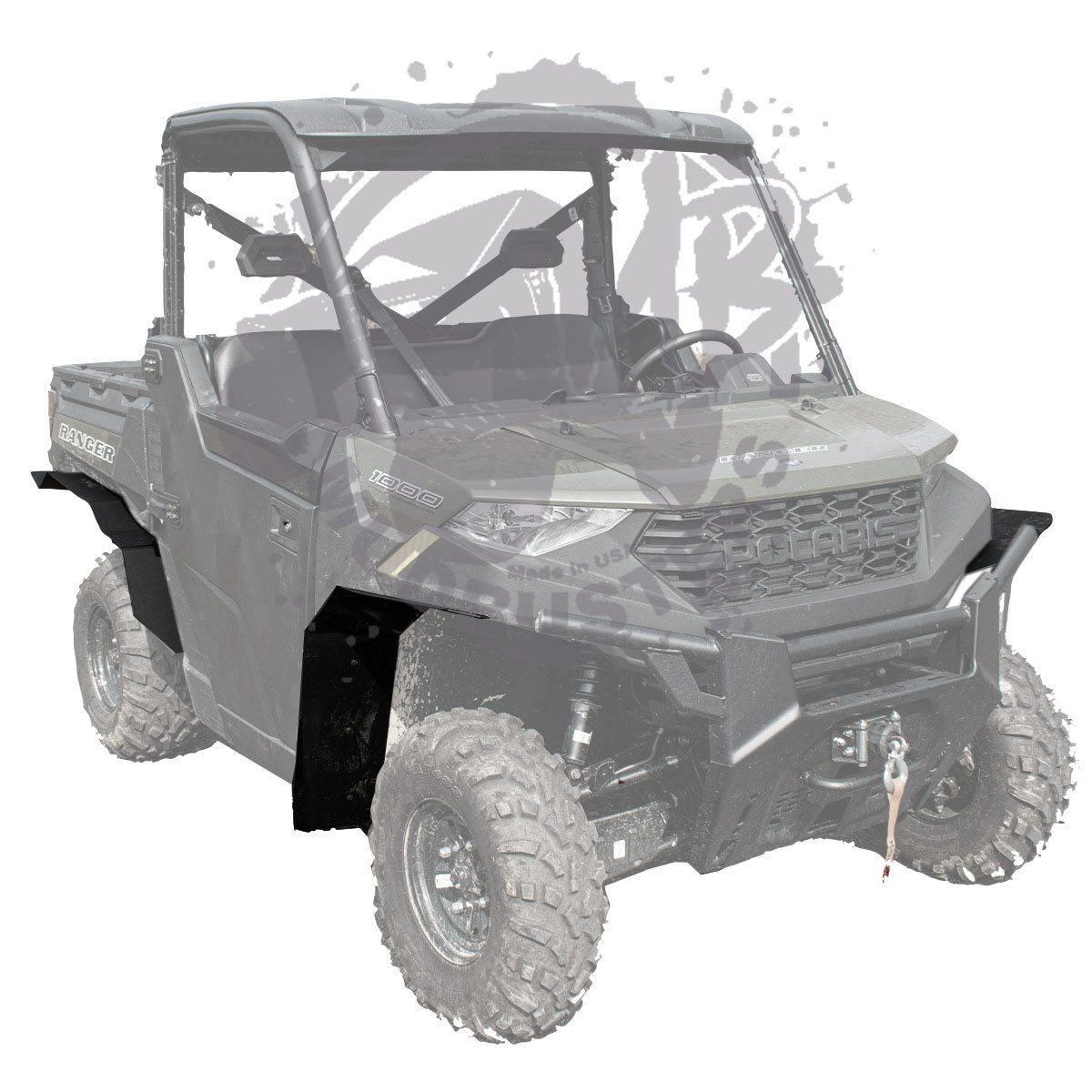 2020-2022 Polaris Ranger 1000 Non XP Super Max Coverage Fender Flares