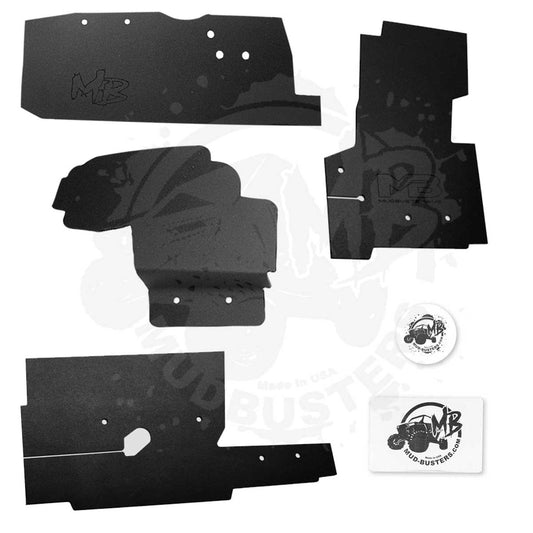 Yamaha Wolverine RMAX Firewall Splash & Wind Guard Plates