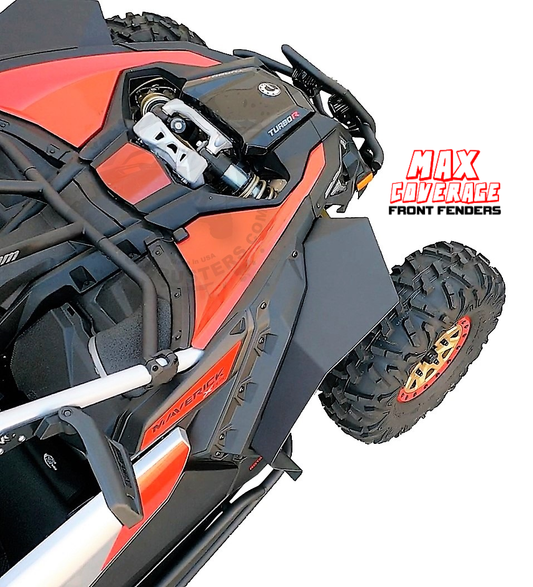 2017+ Maverick X3 RS/DS BRP Super Extended Fender MAX Coverage Fender Extensions