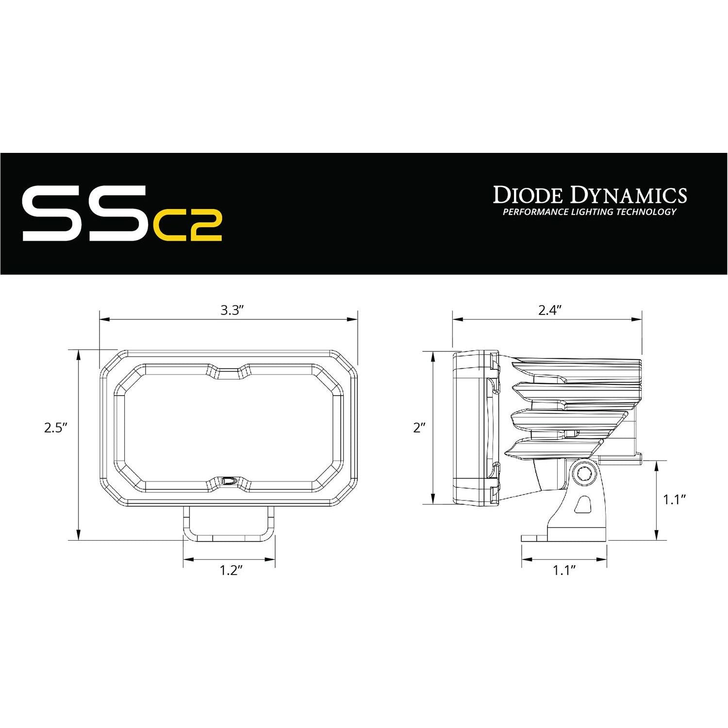 SSC2 Universal Roll Bar Chase Light Kit