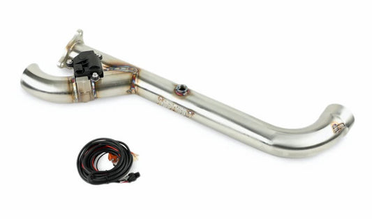Trinity Racing Polaris RZR Pro XP / Turbo R Side Piece Header with E-valve