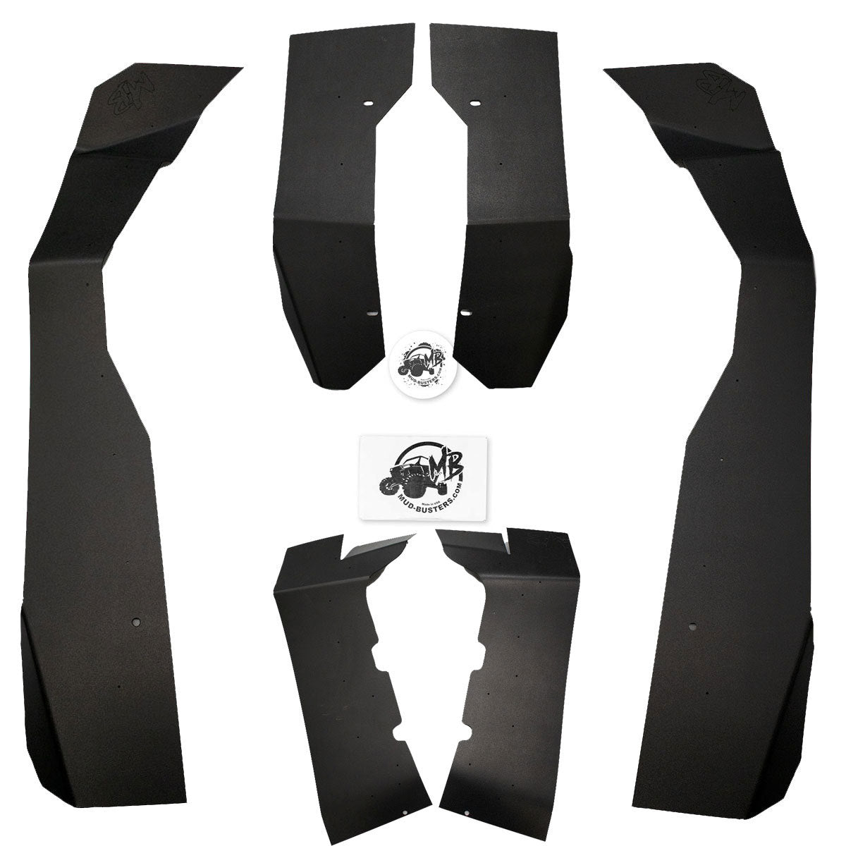 2019-2022 Yamaha Wolverine X2 R-Spec and R-Spec XT-R Super Max Coverage Fender Flares